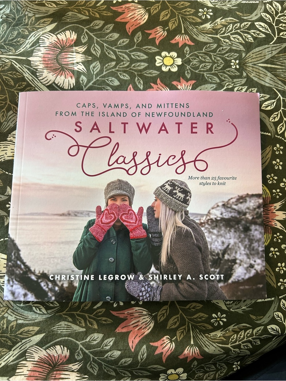 Saltwater Classics Knit Pattern Book - Pink Cover